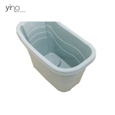 Ready To Ship New Model Stackable No Folding Plastic Baby Bath Tub Kids Bath Tub From Factory